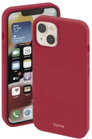 Hama MagCase Finest Feel Pro für iPhone 14 rot