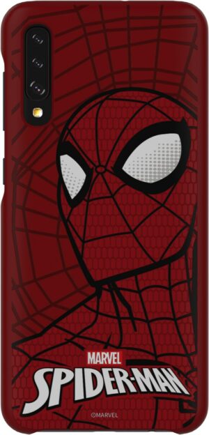 Samsung Galaxy Friends Cover Marvel's Spider Man für Galaxy A50 rot