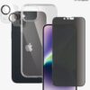 PanzerGlass Displayschutz + Case Bundle Privacy